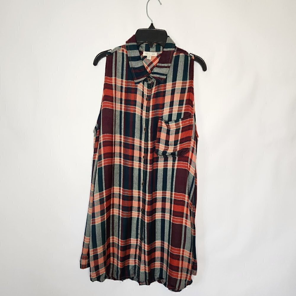 Silence + Noise Colorful Bare Shoulder Shirt - Picture 3 of 6